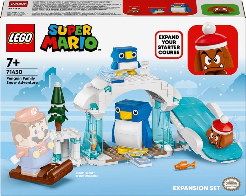 Конструктор LEGO® Super Mario Дополнительный набор «Снежные приключения семьи пингвинов» 71430