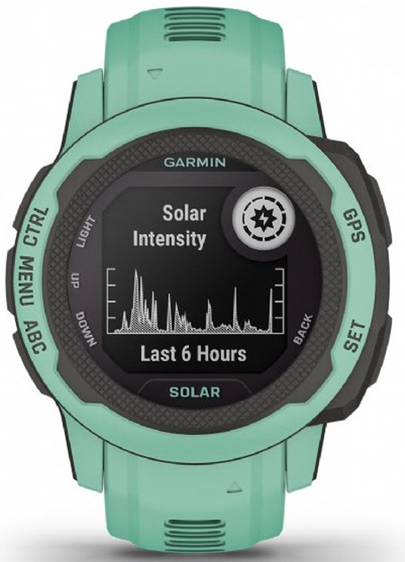 Умные часы Garmin Instinct 2S Solar 010-02564-02, зеленый