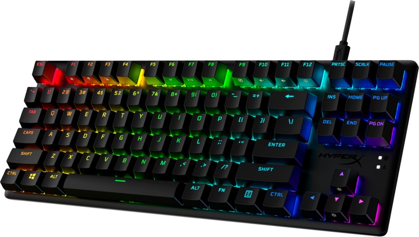 Klaviatuur HyperX Alloy Origins Alloy Origins Core PBT HX Red, EN, must