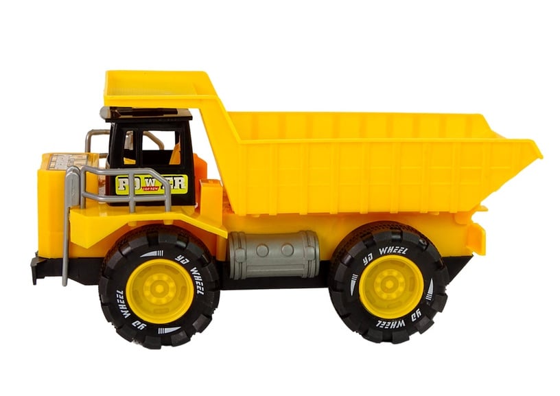 Rotaļu pašizgāzējs Lean Toys Superior Truck, dzeltena