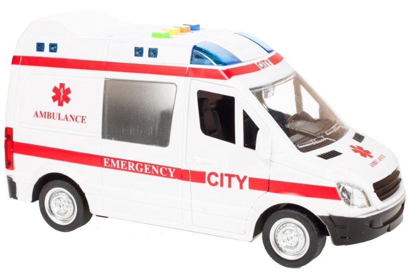 Bērnu rotaļu mašīnīte Wenyi Advance Simulation Rescue 5408, balta