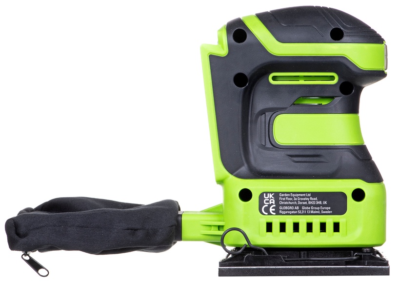 Аккумуляторная эксцентриковая шлифмашина Greenworks G24SS14, 24 В