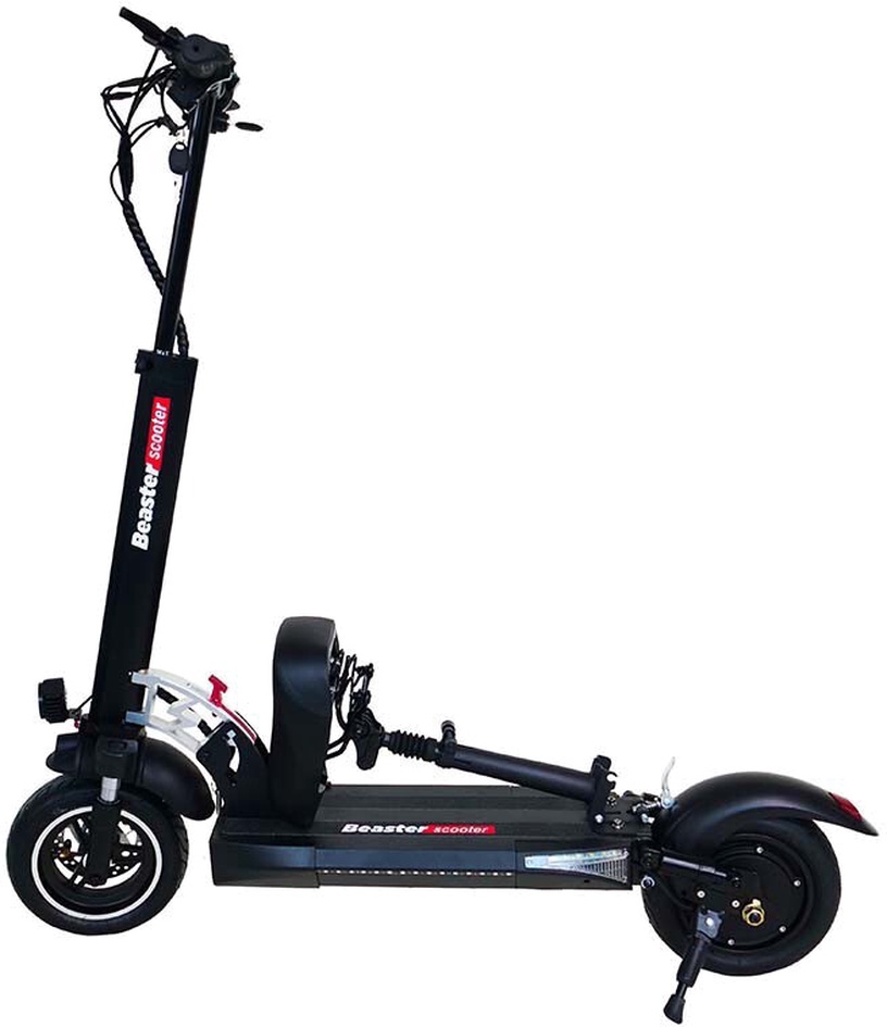 Elektriskais skūteris Beaster Scooter Helios Seat, melna