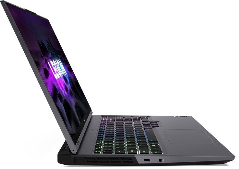 Ноутбук Lenovo Legion 5 Pro 82JD0090PB PL, i7-11800H, 16 GB, 1 TB, 16 ″, RTX 3070, черный/серый, en