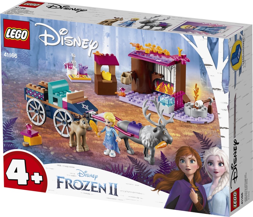 Конструктор LEGO® | Disney Princess™ Дорожные приключения Эльзы 41166, 116 шт.
