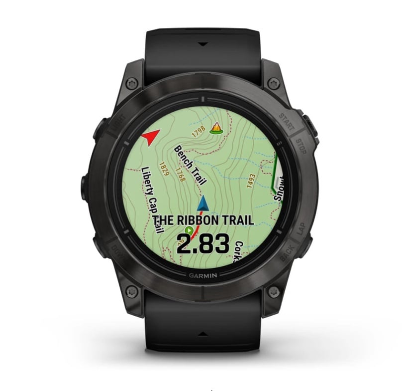 Умные часы Garmin Epix Pro Gen 2 Sapphire 51Mm 010-02804-01, черный
