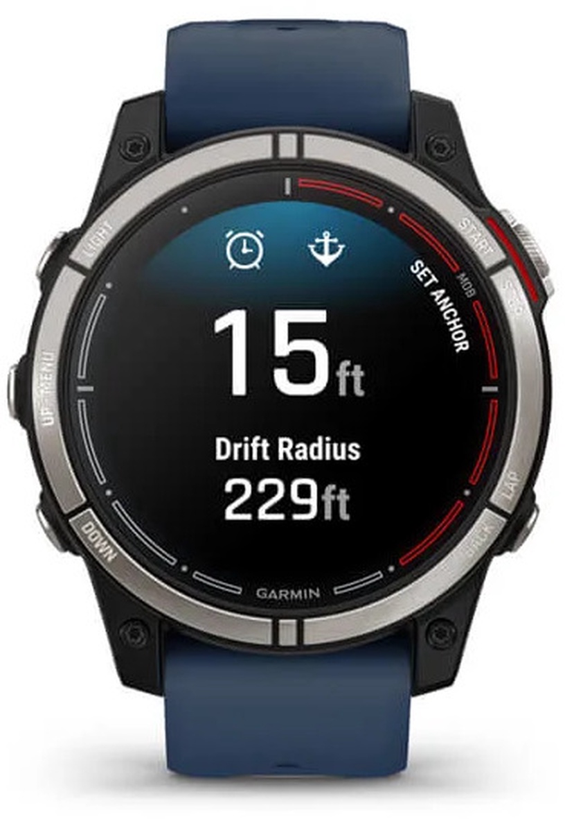 Умные часы Garmin quatix® 7 – Sapphire Edition GPS 010-02582-61, черный
