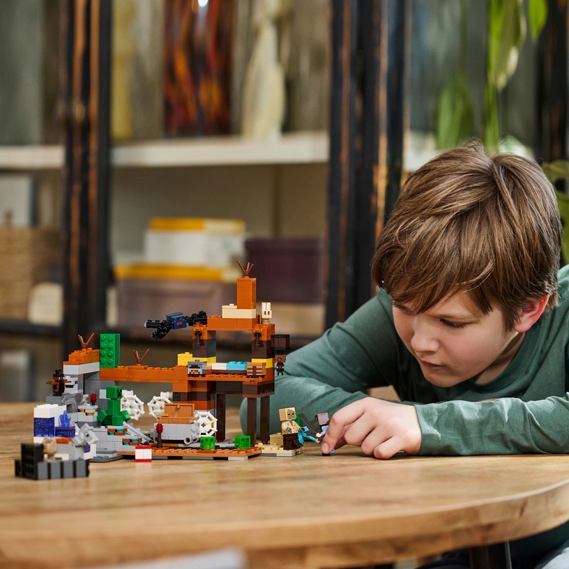 Konstruktor LEGO® Minecraft Badlandi kaevandusšaht 21263