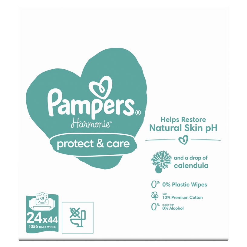Детские влажные салфетки Pampers, 1056 шт.