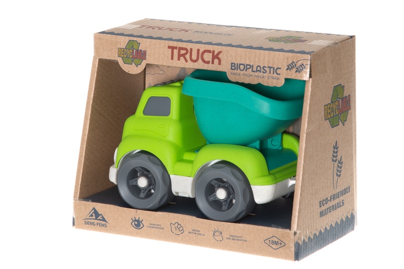 Rotaļlietu smagā tehnika Truck 619938, zaļa