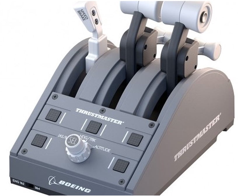 Игровой руль Thrustmaster TCA Quadrant Boeing Ed, черный