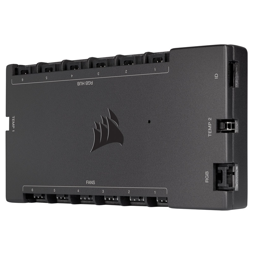 Kontrolieris Corsair iCUE Commander CORE XT CL-9011112-WW, melna