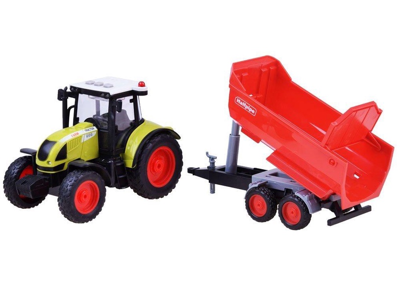Rotaļu traktors Wenyi Rural Service Farmland, 1:16, daudzkrāsaina