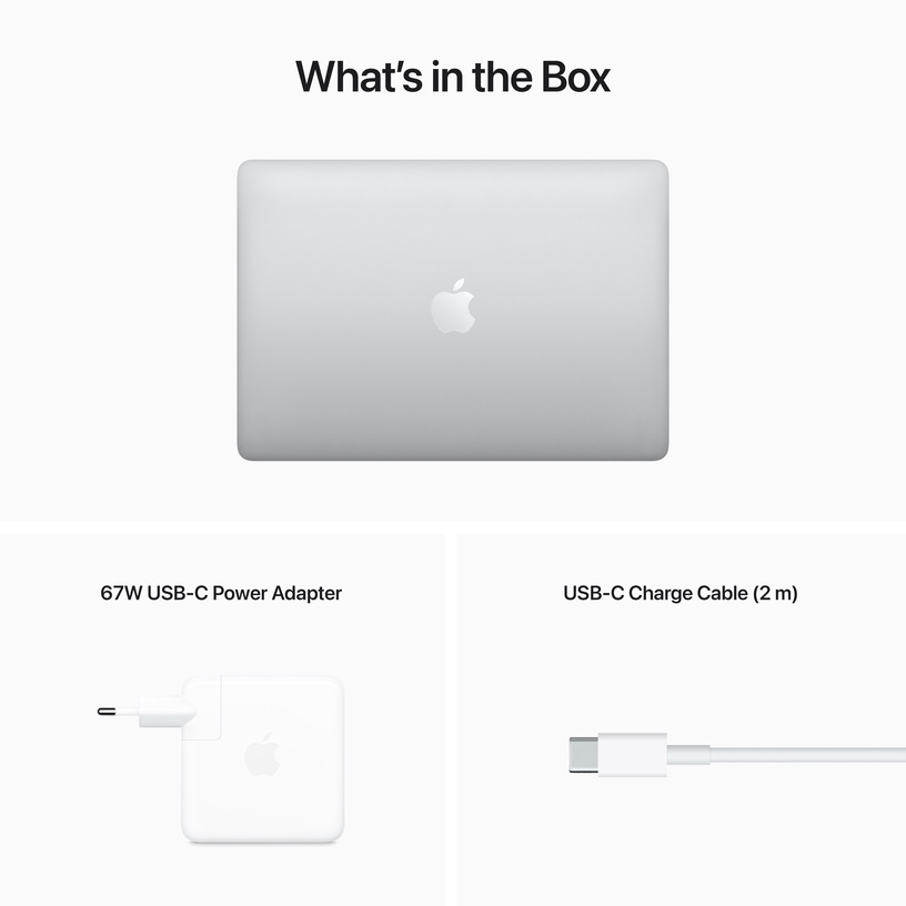 Ноутбук Apple MacBook Pro 13 MNEP3ZE/A/US, Apple M2, 8 GB, 256 GB, 13.3 ″, серебристый, английский (us)