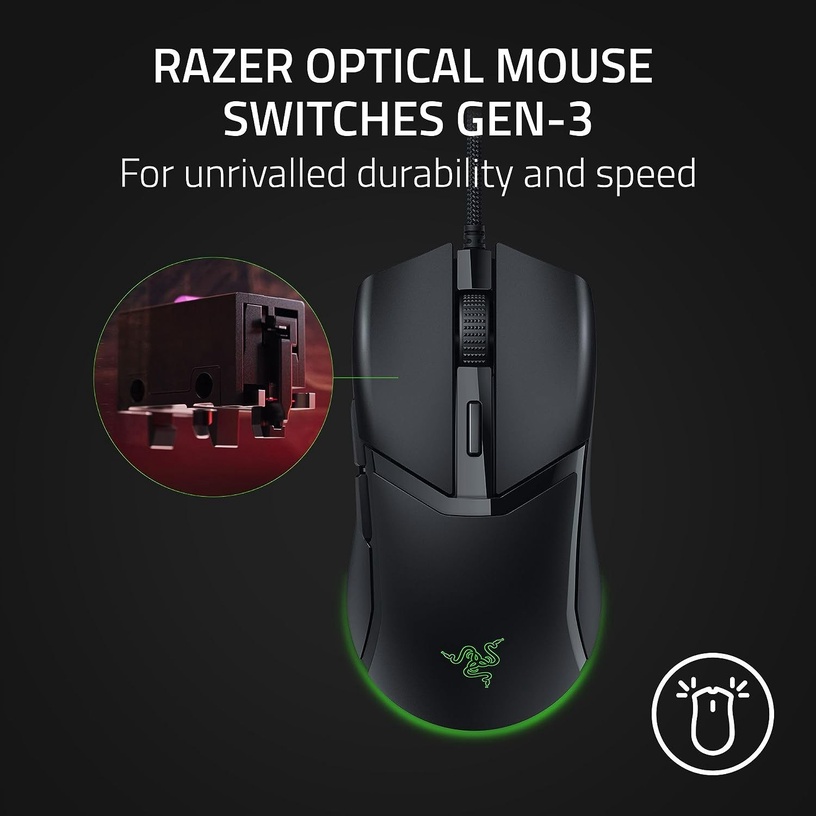 Mänguri hiir Razer Cobra, must
