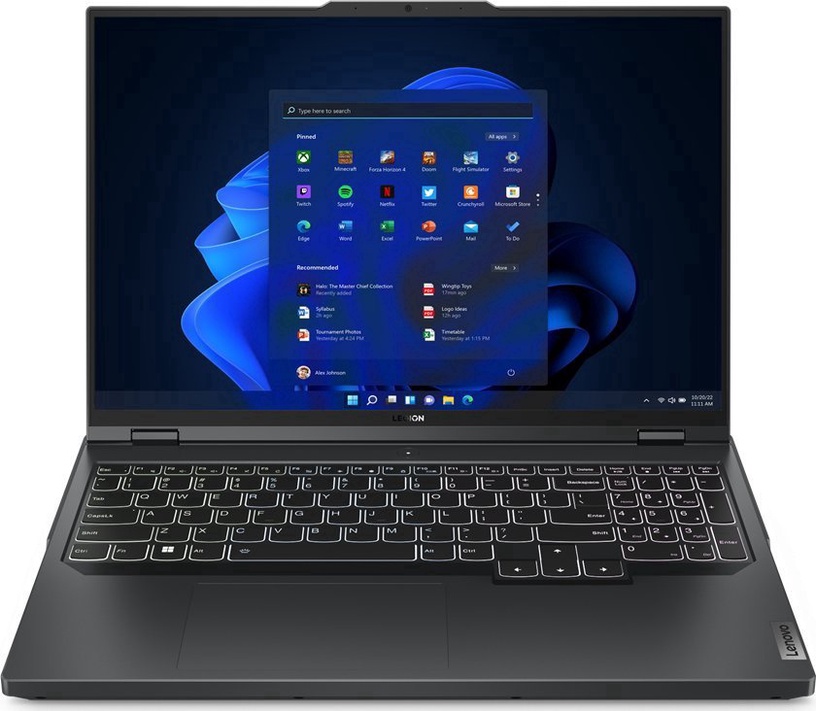Ноутбук Lenovo Legion Pro 5 82WK00PFPB, Intel® Core™ i7-13700HX, 32 GB, 1 TB, 16 ″, RTX 4060, черный, en