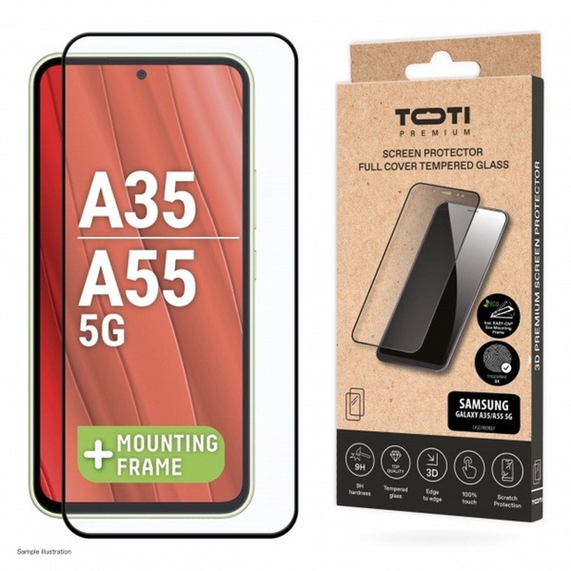 Защитное стекло для телефона Toti Premium Samsung Galaxy A35/A55 5G, 9H