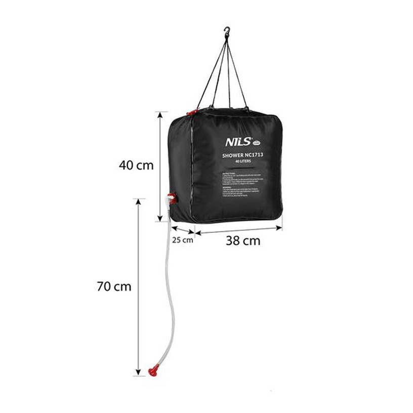 Туристический душ Nils Camp NC1713, 40 л