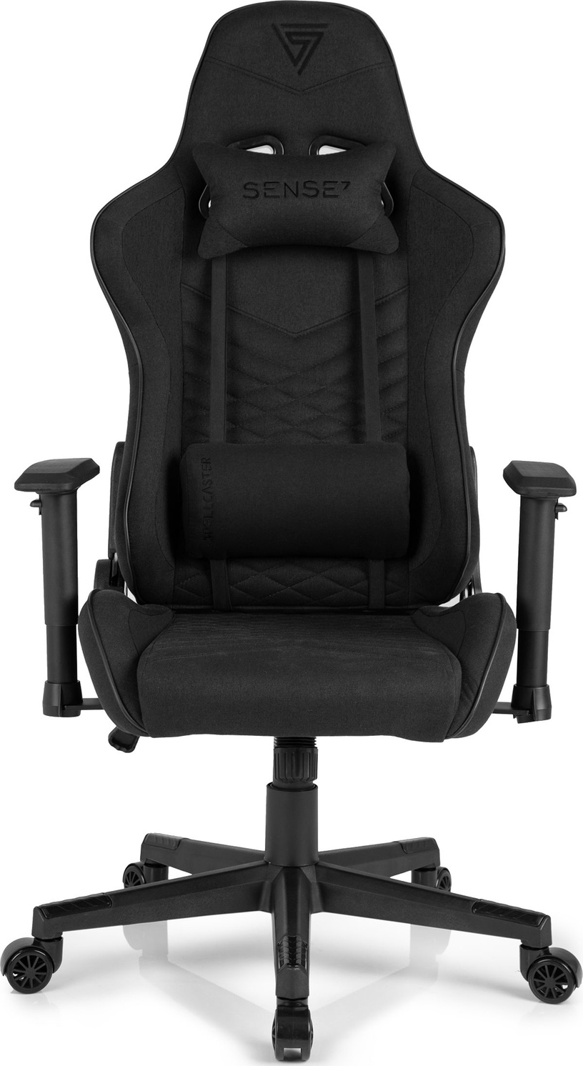 Mängutoolid SENSE7 Spellcaster, 57 x 69.5 x 126 - 135 cm, must