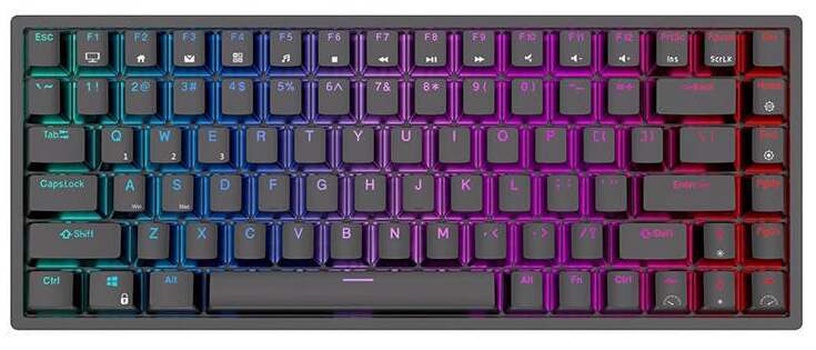 Клавиатура Royal Kludge RK84 Cherry MX Brown, Английский (US), черный
