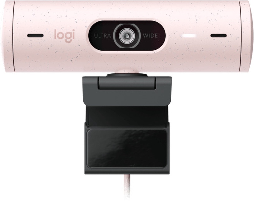 Web kamera Logitech Brio 500, rozā, CMOS