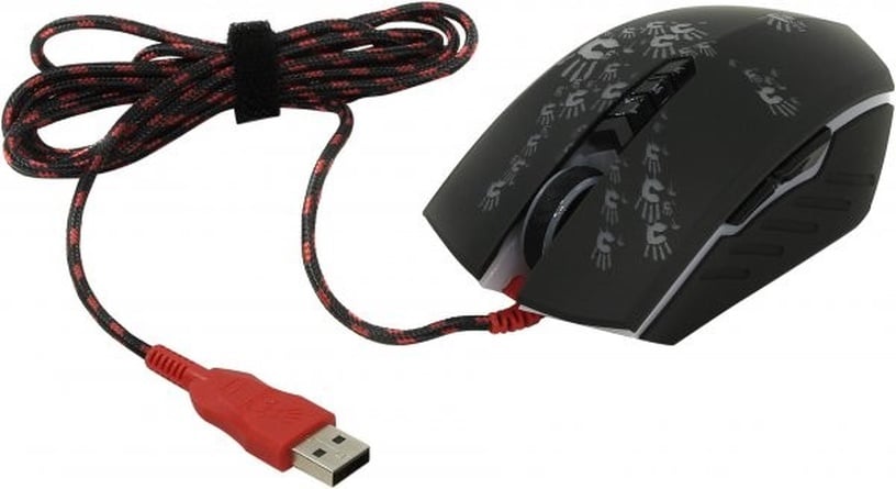 Spēļu pele A4Tech Bloody Gaming A60, melna
