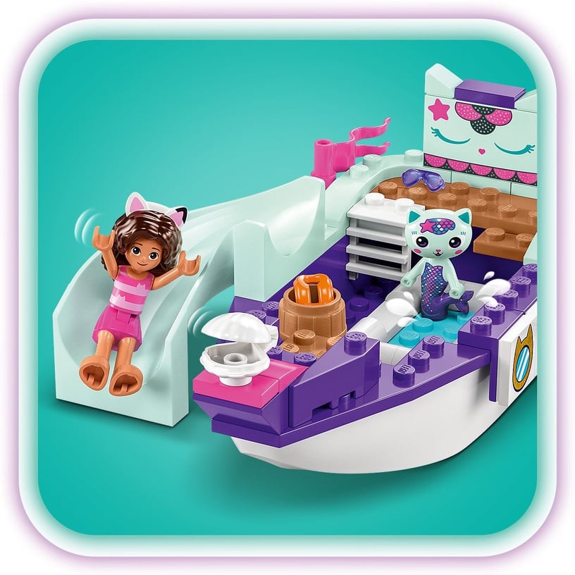 Конструктор LEGO® Gabby's Dollhouse Gabby & MerCat's Ship & Spa 10786
