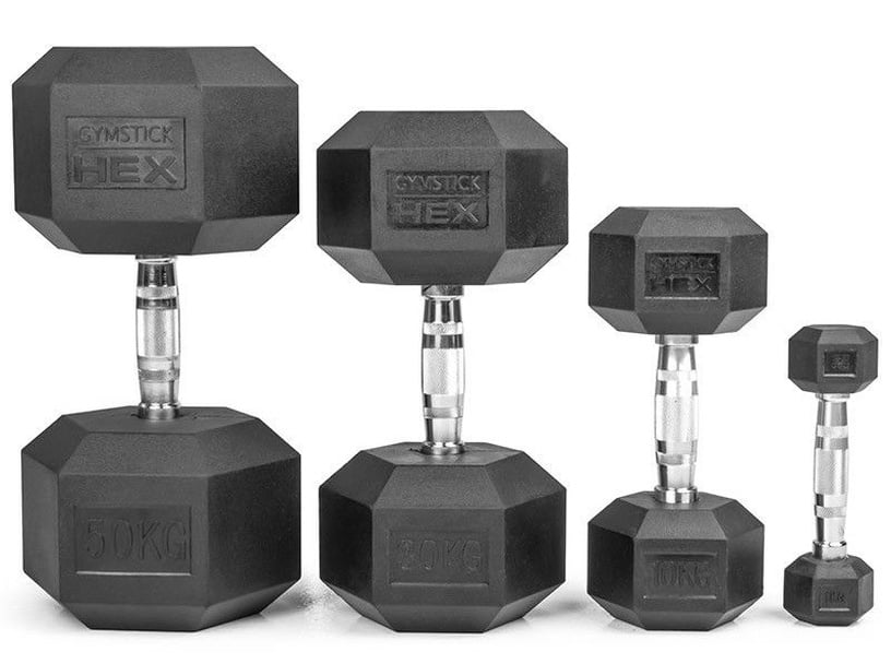 Гантеля Gymstick Hex Dumbbell, 22.5 кг