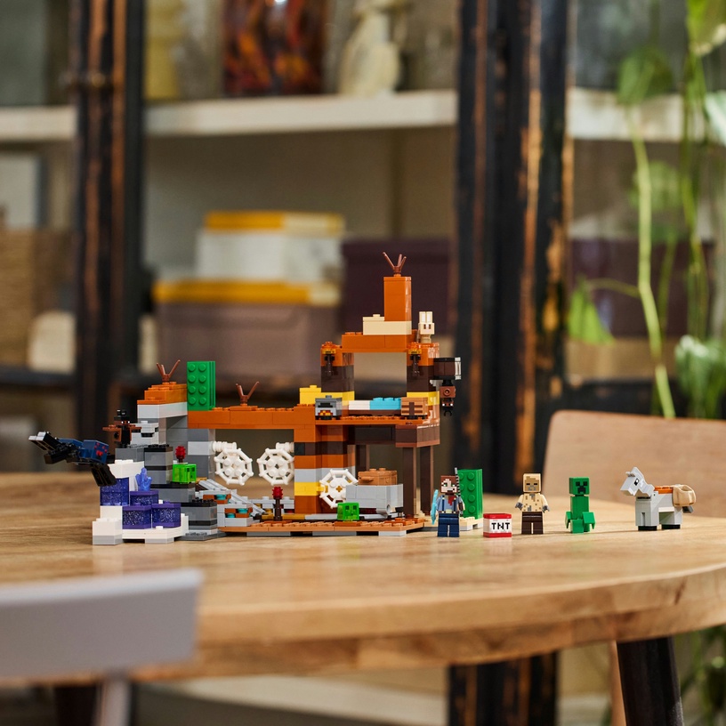 Konstruktor LEGO® Minecraft Badlandi kaevandusšaht 21263
