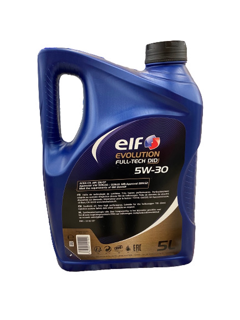 Motoreļļa Elf Evolution 900 DID 5W - 30, sintētiskais, 5 l
