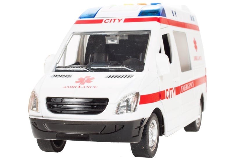 Bērnu rotaļu mašīnīte Wenyi Advance Simulation Rescue 5408, balta