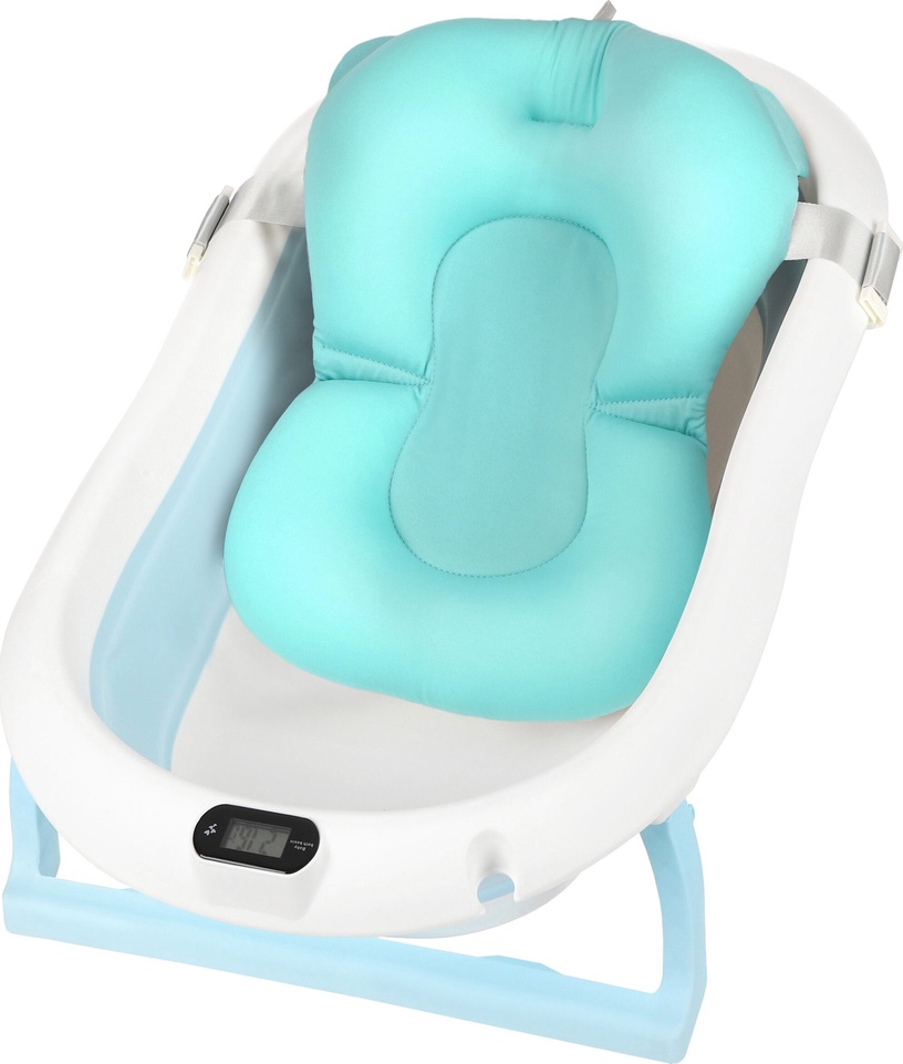 Складная детская ванночка Primabobo Premium, синий, 80 см