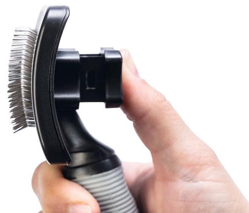 Расчески для домашних животных Beeztees Self-Cleaning Slicker Brush Large