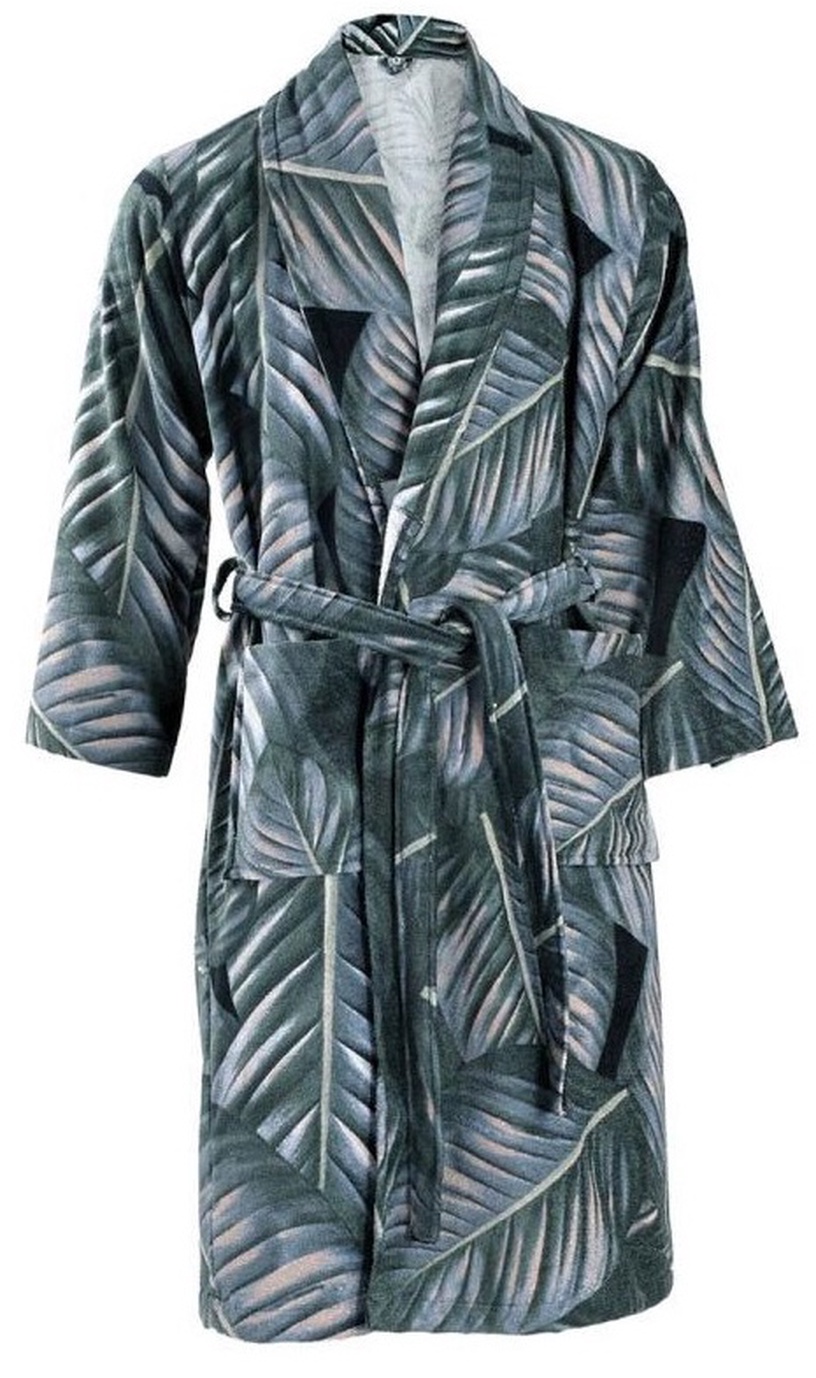 Hommikumantel Kenda Sand Tropical, valge/must/roheline, XL