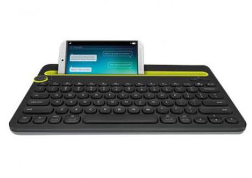Klaviatūra Logitech K480, EN/RU, melna, bezvadu