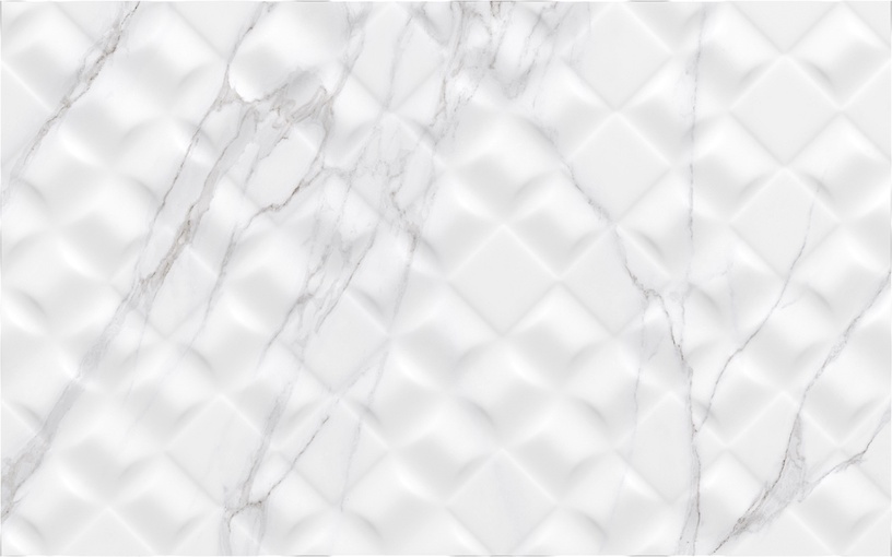 Декоративная плитка, керамический Golden Tile Elba 4823057152074, 40 см x 25 см, белый