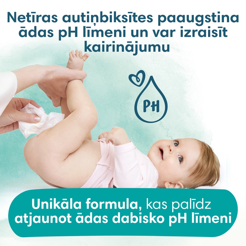 Bērnu salvetes Pampers, 1056 gab.
