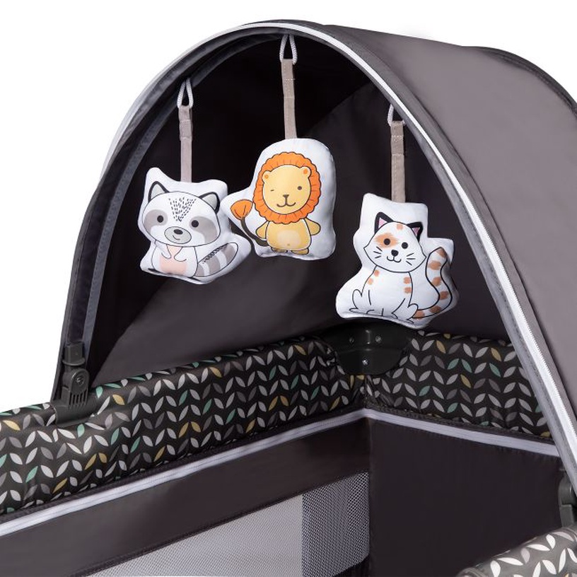 Детская кроватка Lionelo, серый