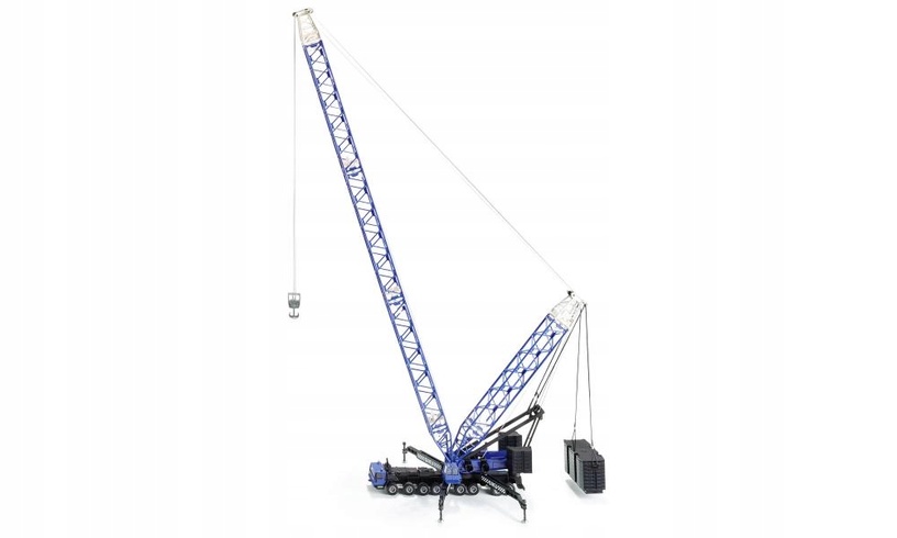 Rotaļu kravas celtnis Siku Super Heavy Mobile Crane 4810, 1:55, zila/melna