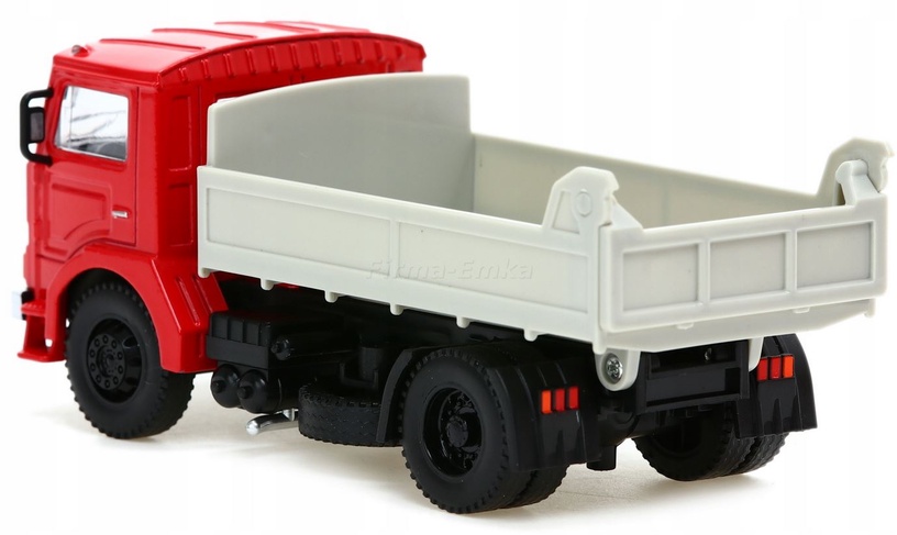 Игрушечная тяжелая техника Daffi Jelcz 317 512577, 1:43, белый/красный