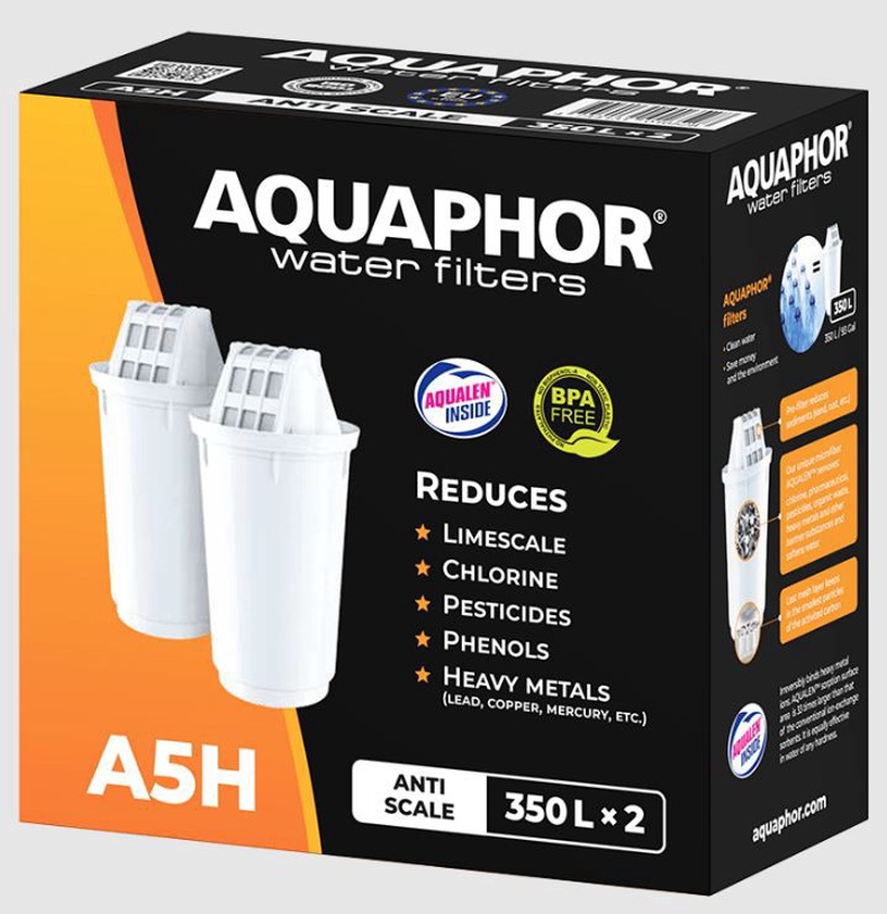 Водяной фильтр Aquaphor A5H, 2 шт.