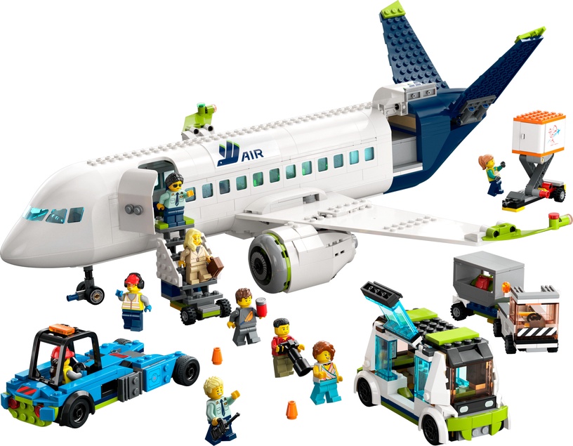 Konstruktor LEGO® City Reisilennuk 60367, 930 tk