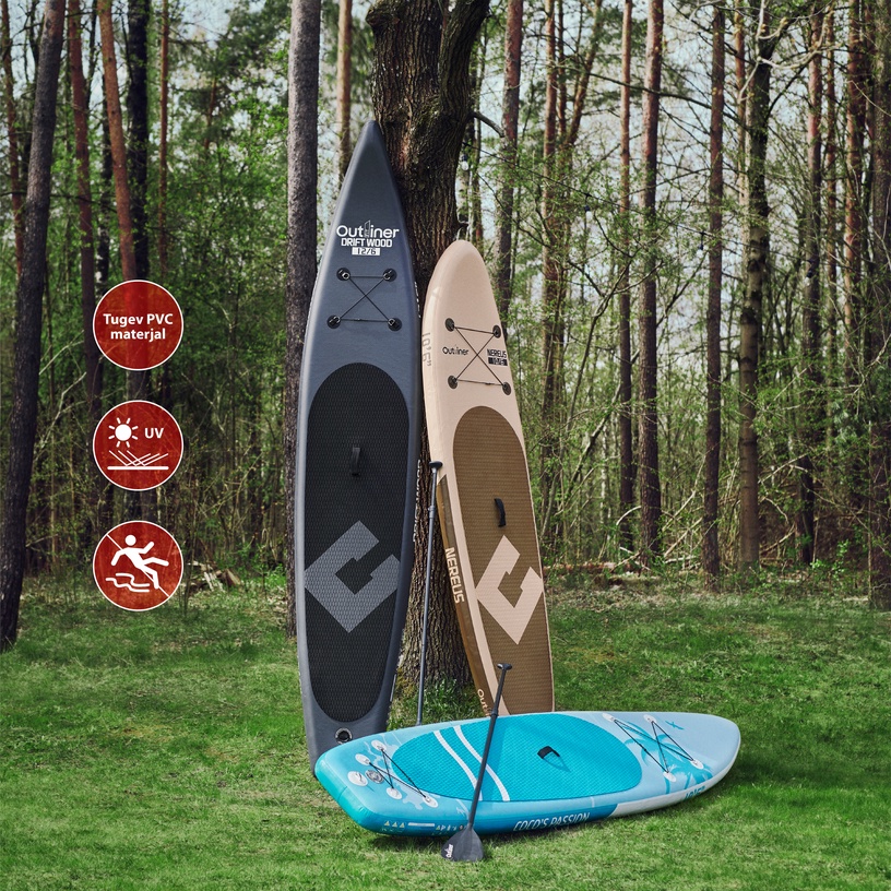 SUP laud Outliner Driftwood Racer, 386 cm