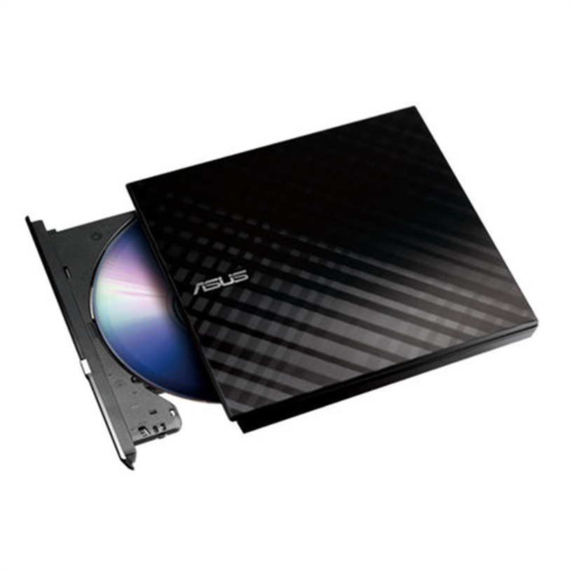Ārējais optiskais diskdzinis Asus LITE/BLK/G/AS, 280 g, melna
