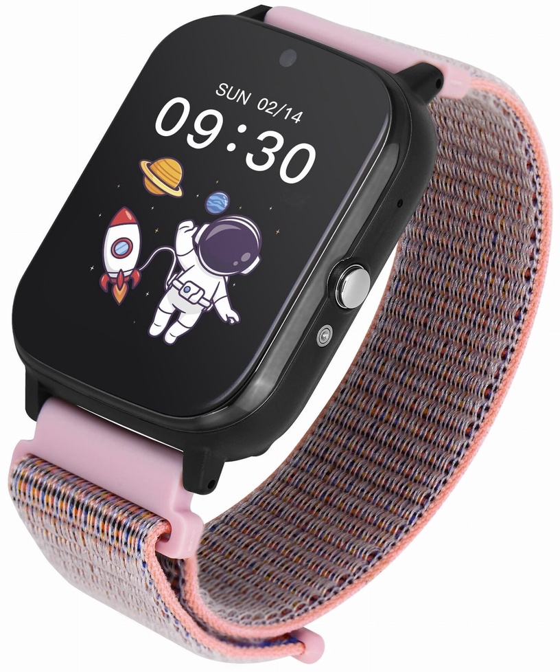 Viedais pulkstenis Garett Kids Tech 4G, melna