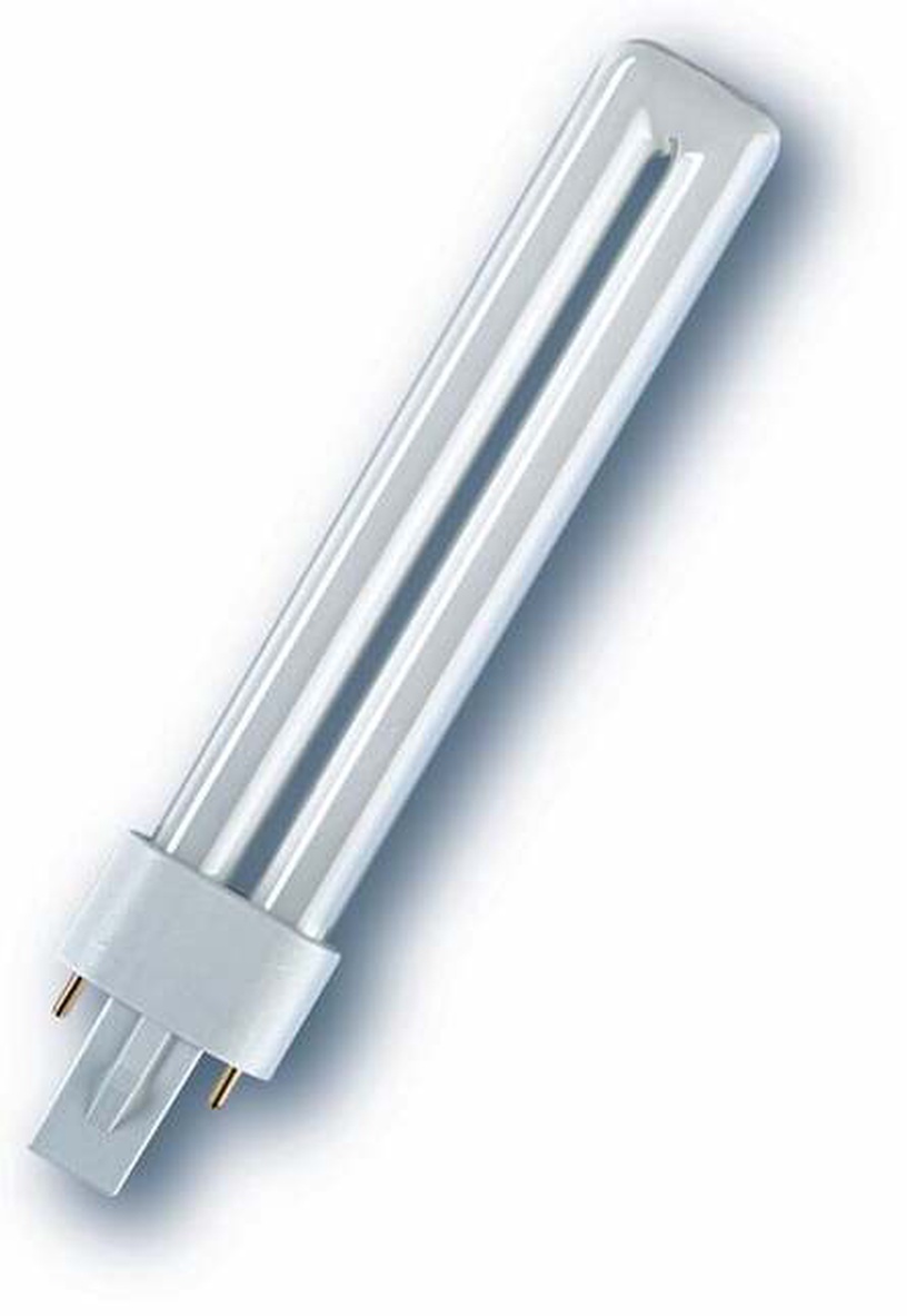 Spuldze Osram Kompakta luminiscējošā spuldze, T12, 4000 °K, G23, 11 W, 900 lm