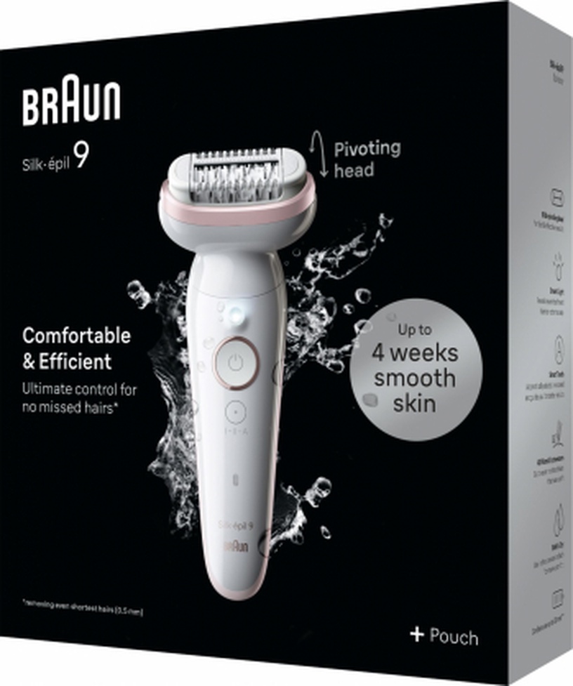 Эпилятор Braun Silk•épil 9 SES9-000, белый