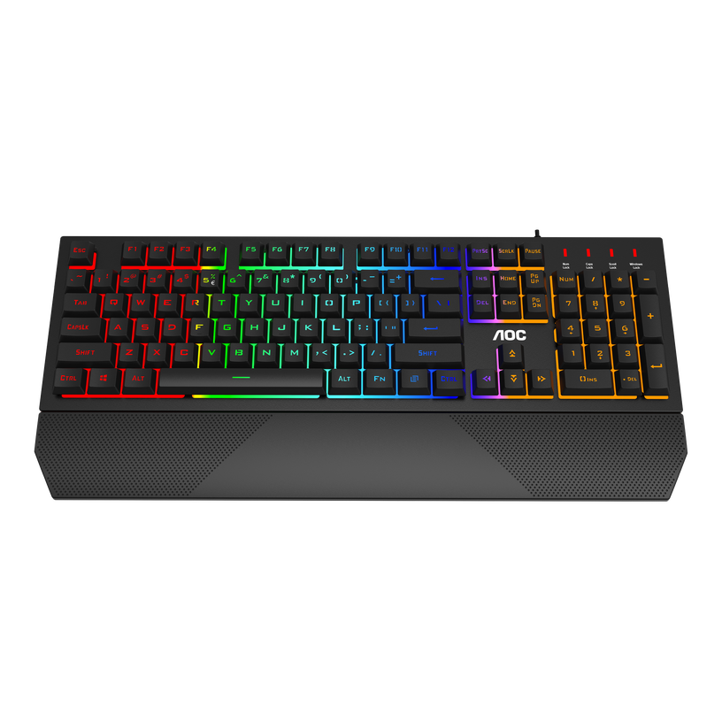 Клавиатура AOC GK200, EN, черный