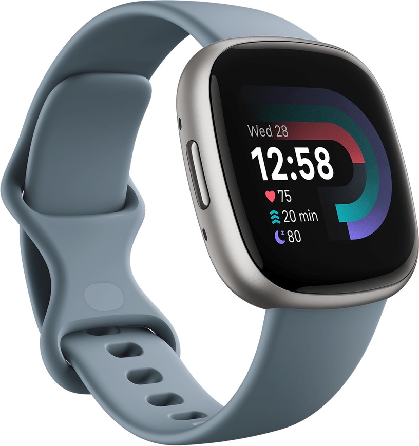 Nutikell Fitbit Versa 4 FB523SRAG, plaatina