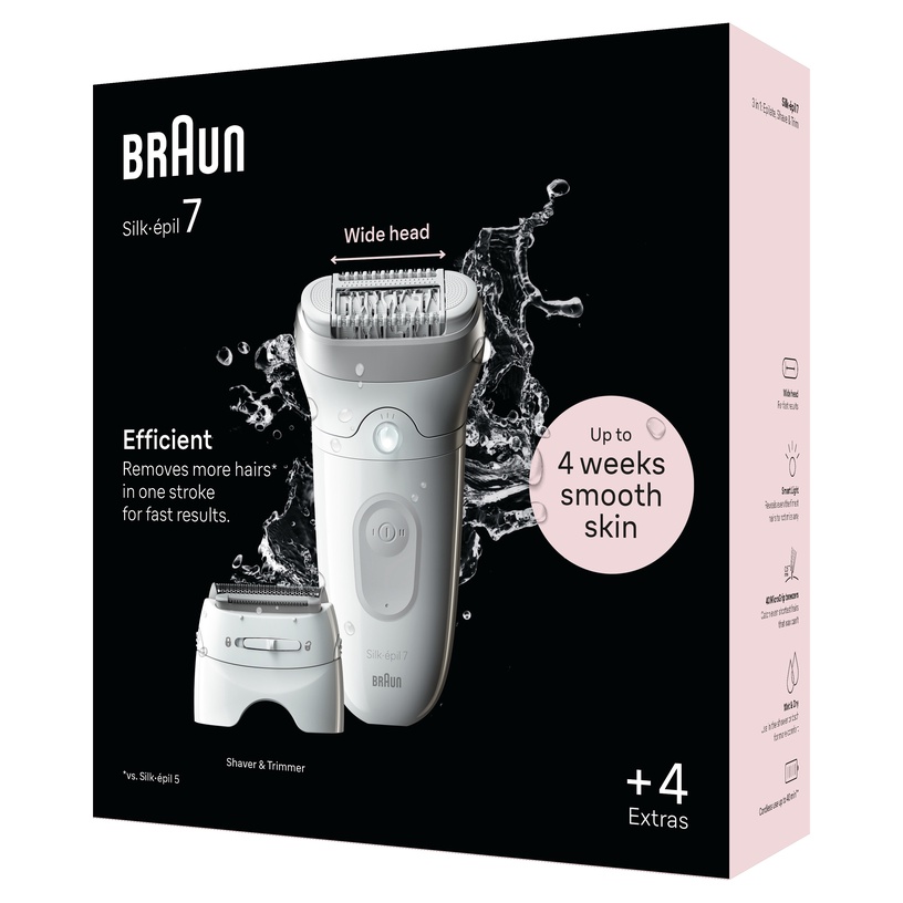Epilaator Braun Silk•épil 7 SE7-041, valge